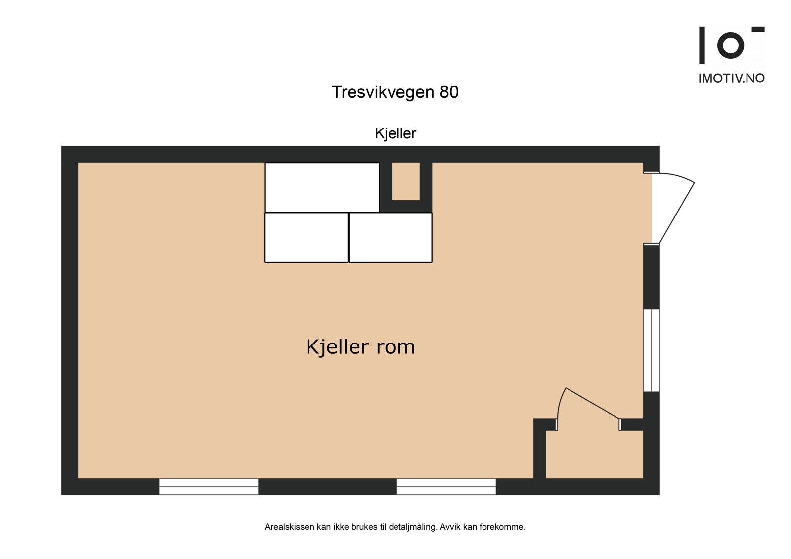 Plantegning kjeller Galleribilde