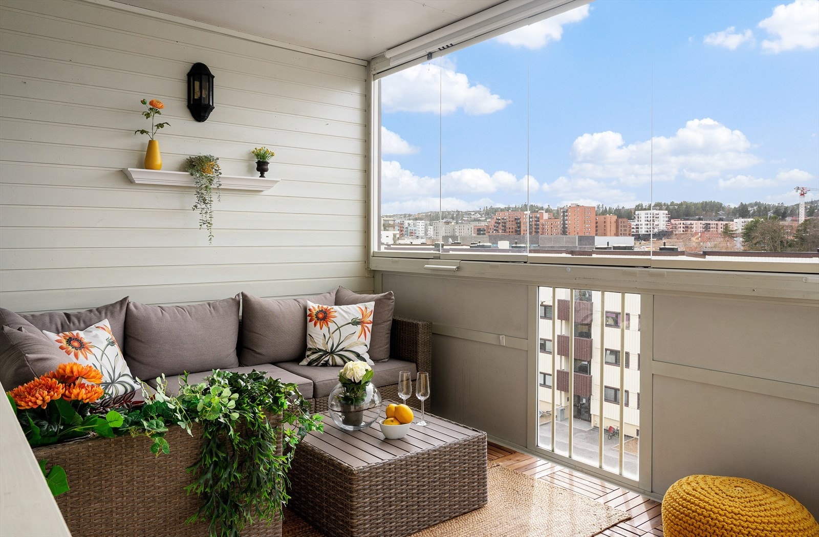 Her kan man nyte varme sommerkvelder. Galleribilde