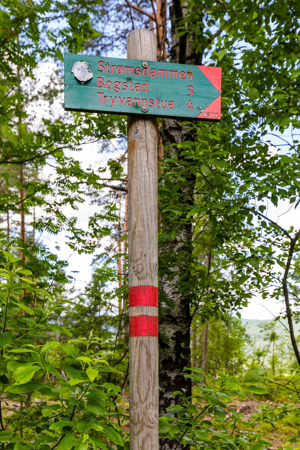 Umiddelbar nærhet til turstier og et flott løypenett i Marka. Galleribilde