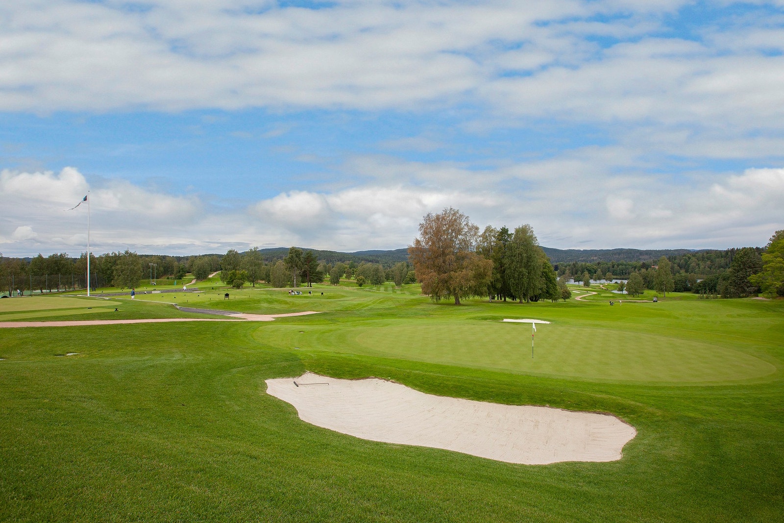 En av Norges beste golfbaner ligger på Bogstad. Galleribilde