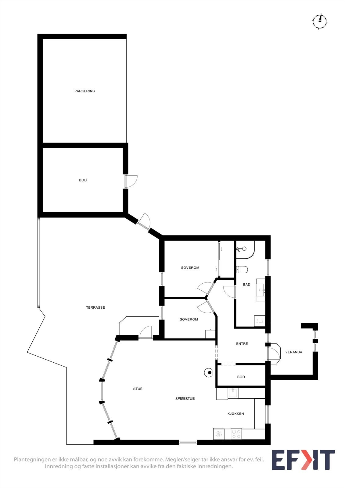 Plantegning. Galleribilde