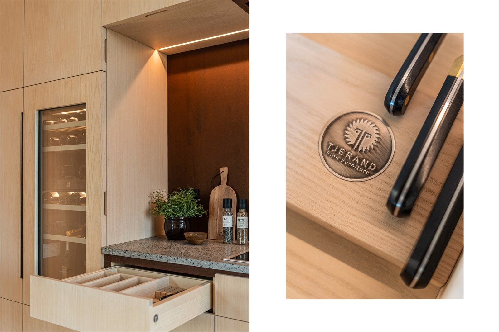 Kjøkken levert av Tjerand fine furniture i Stavanger Galleribilde