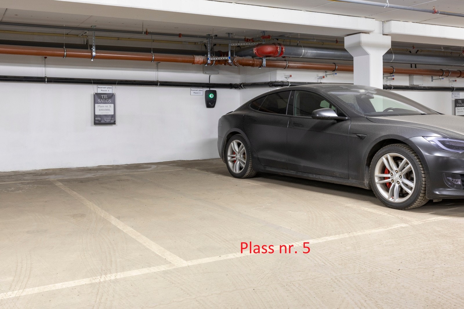 Plass nr. 5 kr.400.000,- Galleribilde