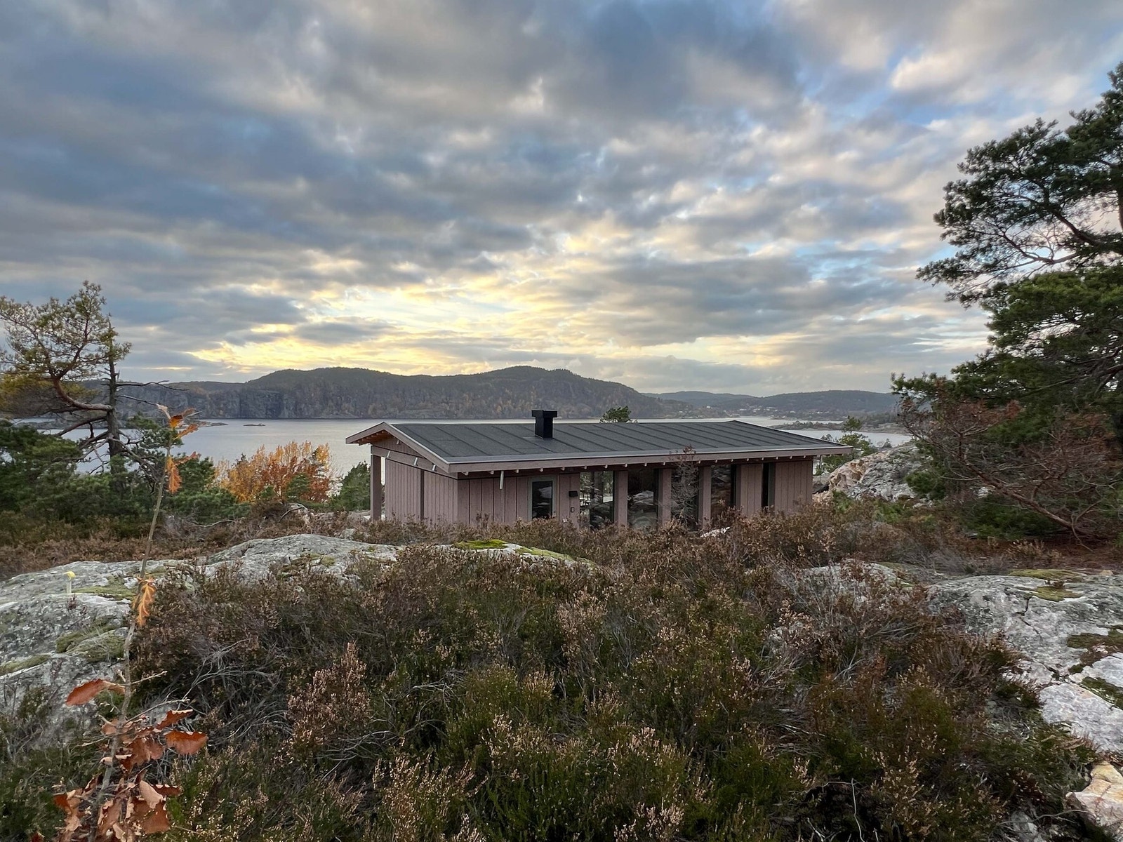 Foto fra oppsatt hytte på Kragerø View (tomt 9) Galleribilde
