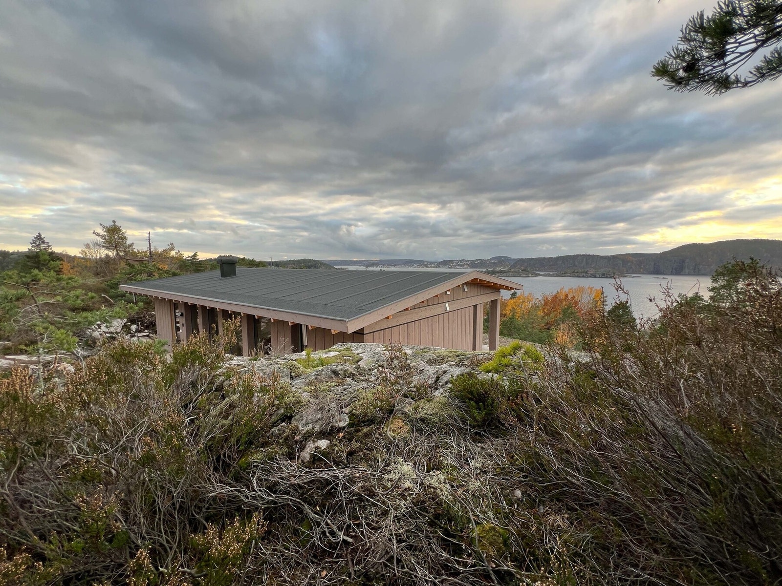 Foto fra oppsatt hytte på Kragerø View (tomt 9) Galleribilde