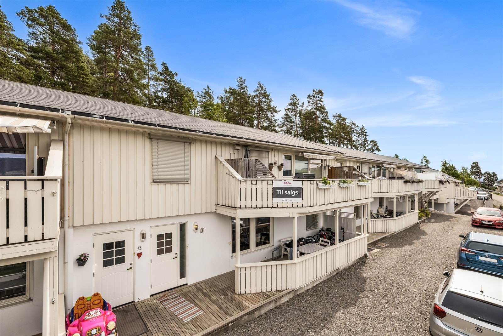 Koselig område for en familie Galleribilde