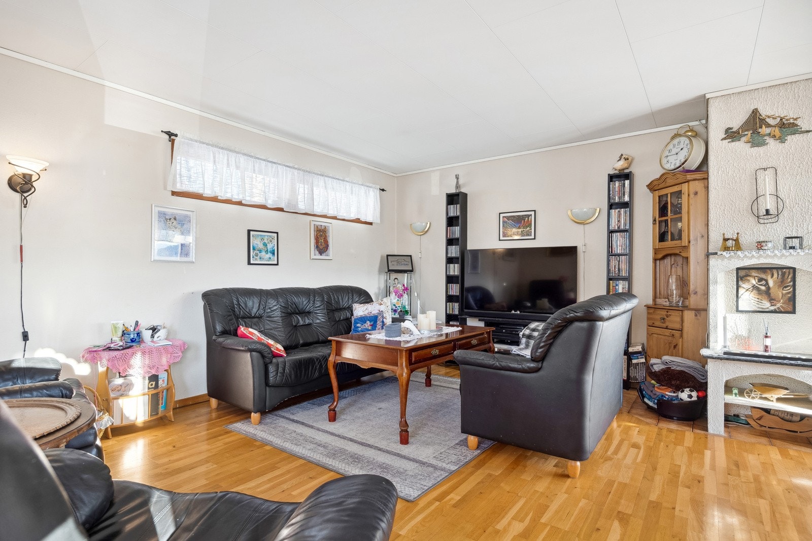 Denne stuen er et perfekt samlingspunkt for avslapning, hygge og gode øyeblikk. Galleribilde