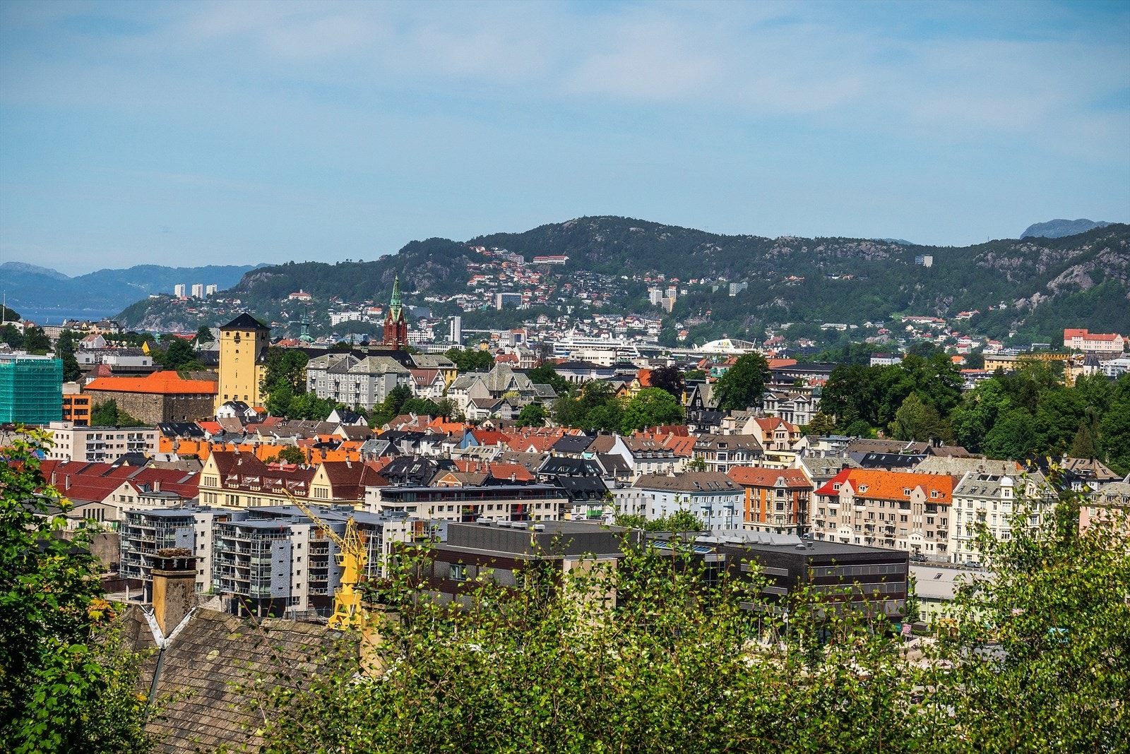 - Det er kort vei inn til sentrumskjernen, ca. 15 minutter med buss eller en koselig spasertur - Galleribilde
