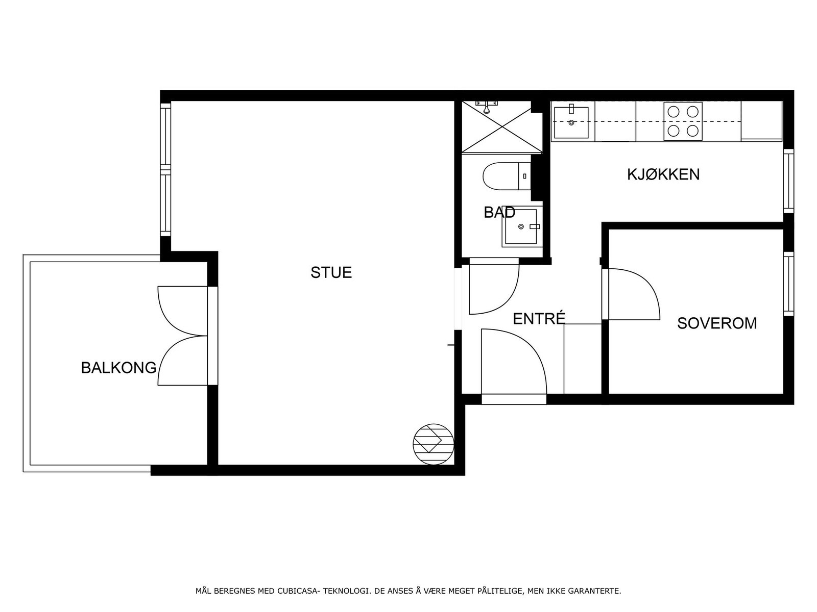 Plantegning - Ikke målbar. Galleribilde