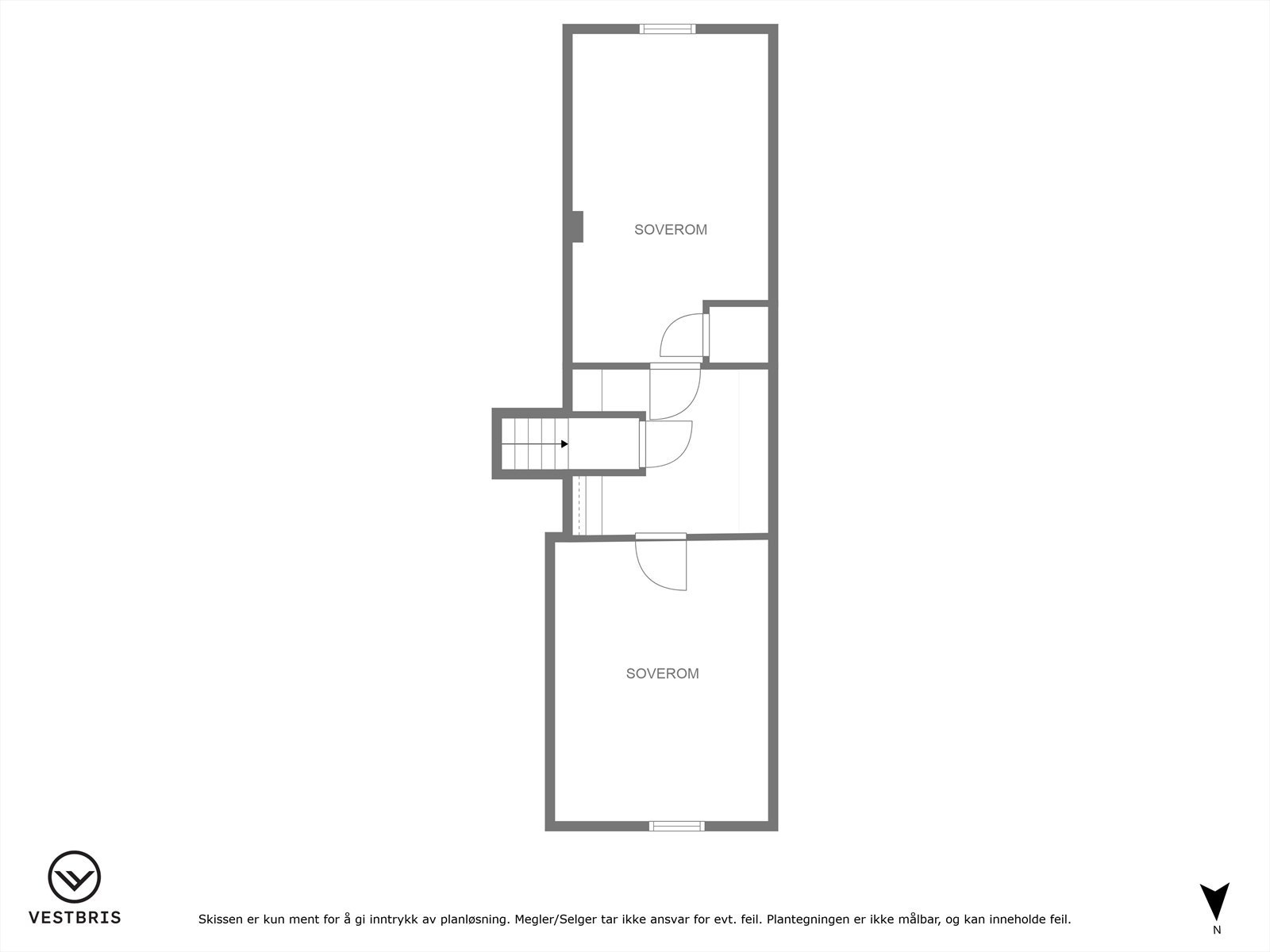 Planløsning loft Galleribilde