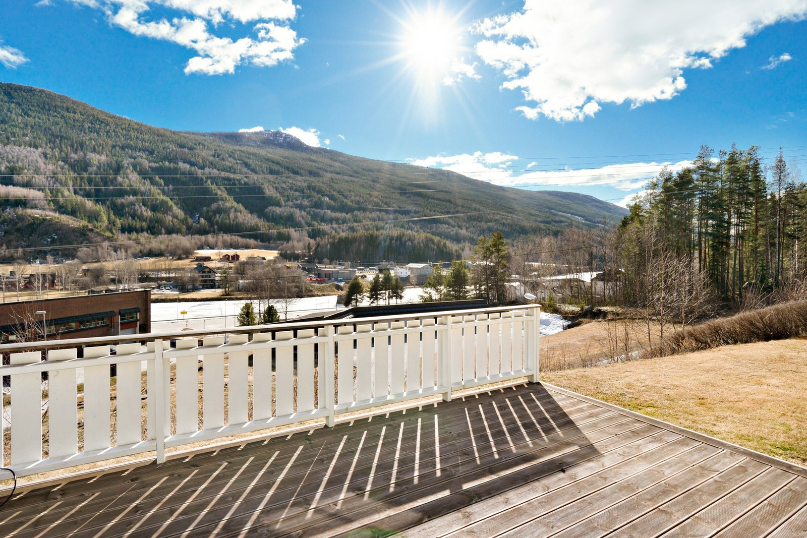 Stor markterrasse Galleribilde