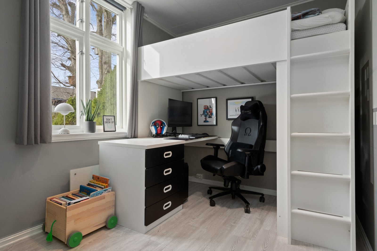 Hyggelig soverom Galleribilde