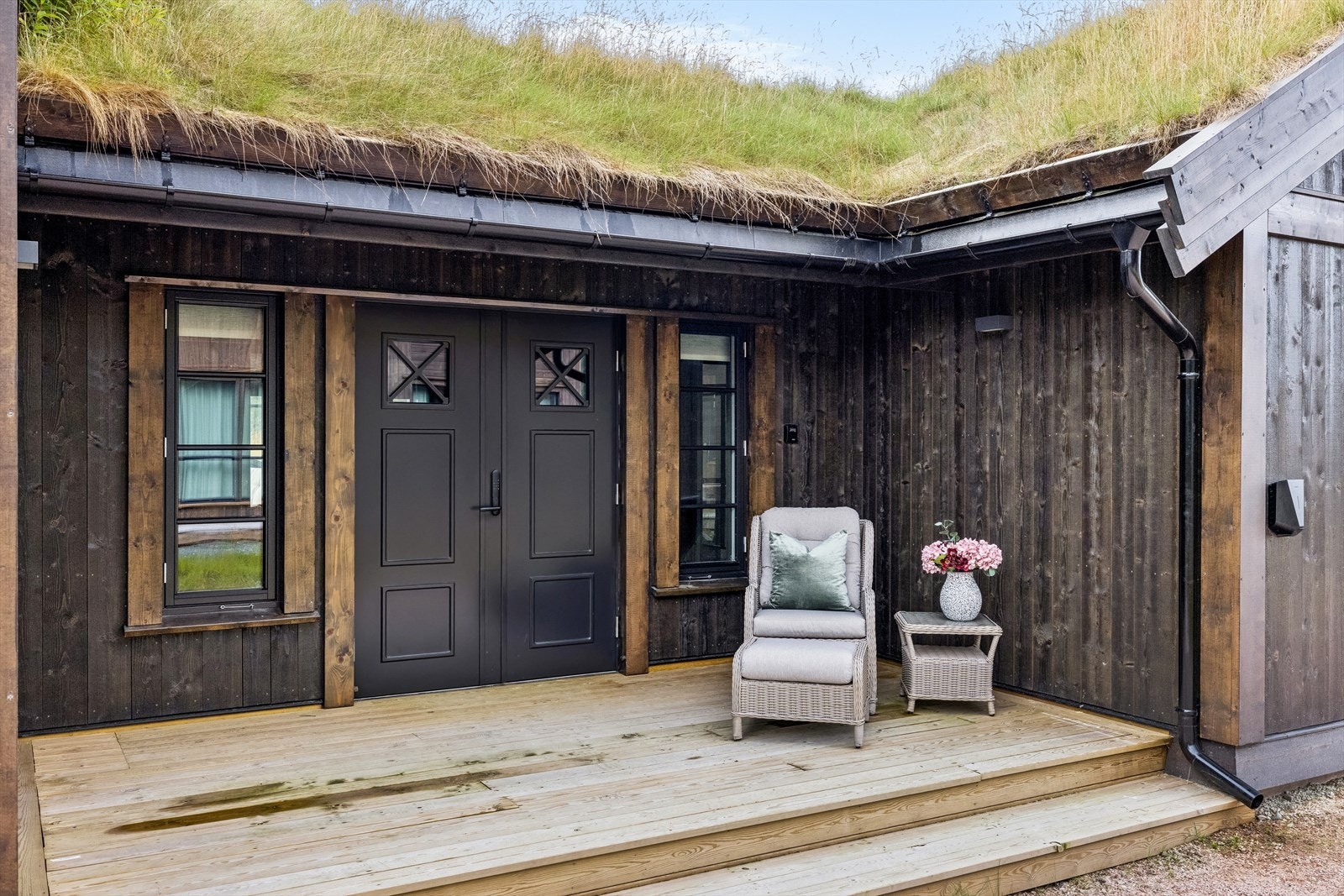 Hyggelig inngangsparti. Galleribilde