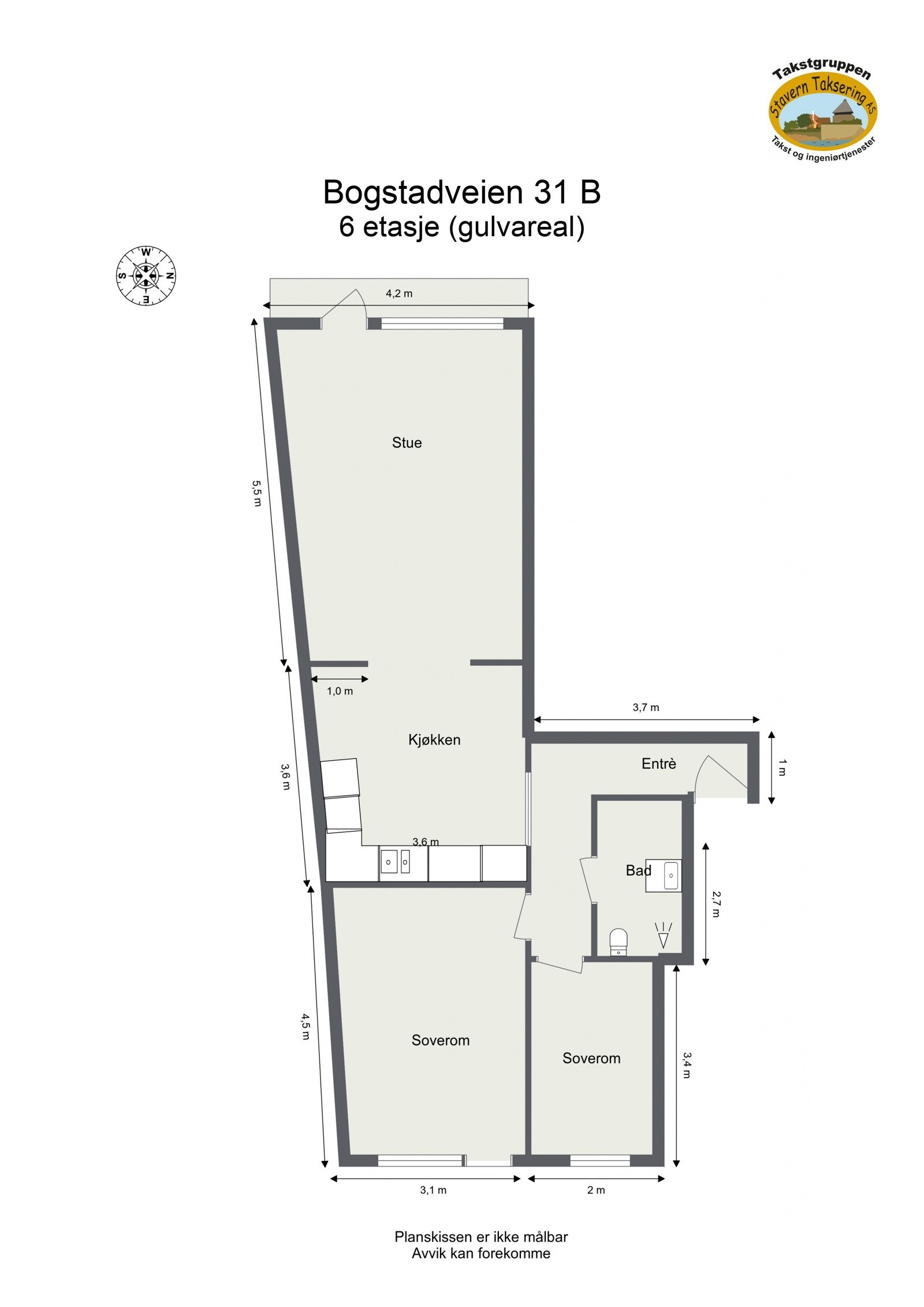 Plantegning. Galleribilde