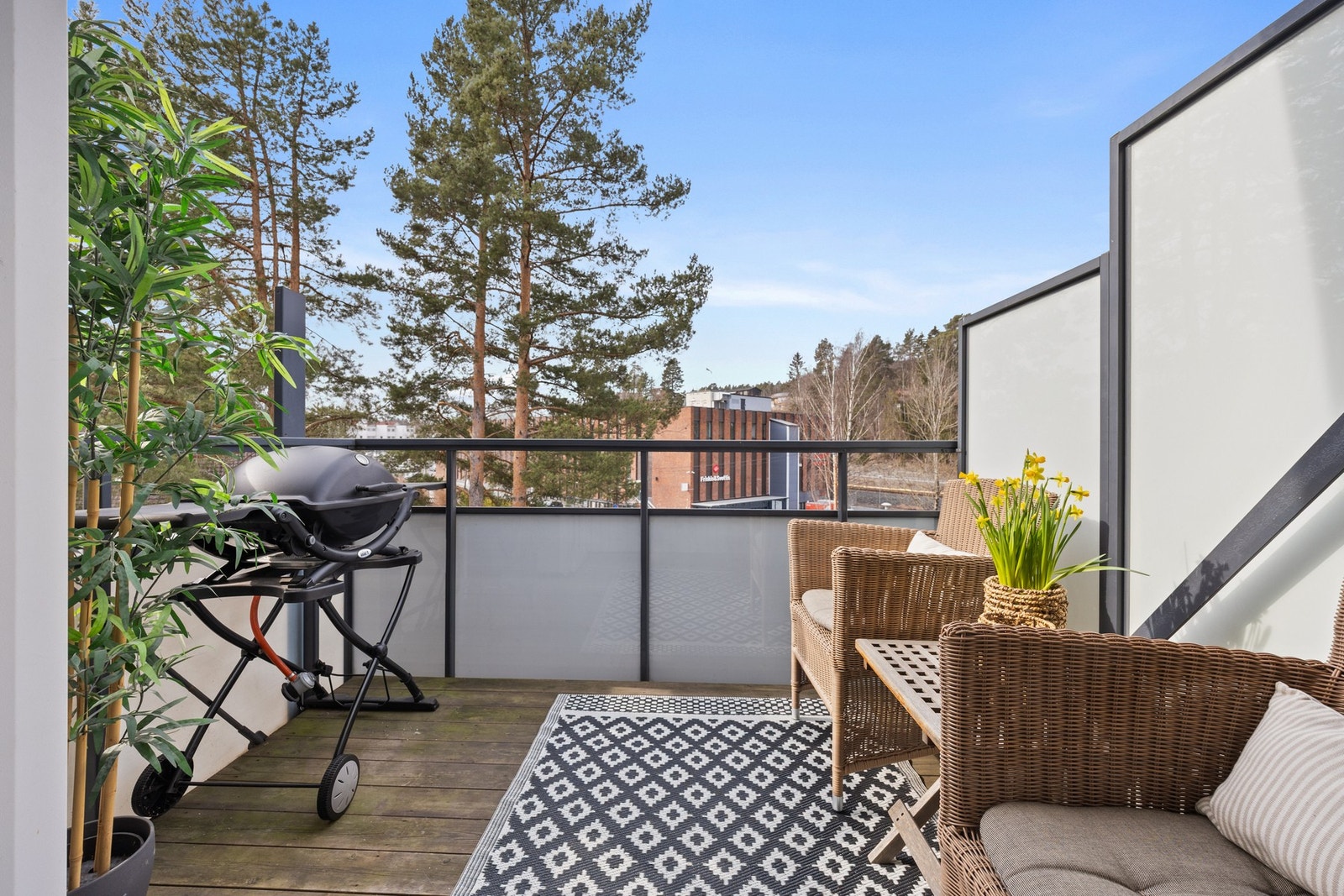 En lys og arealeffektiv toppleilighet Galleribilde