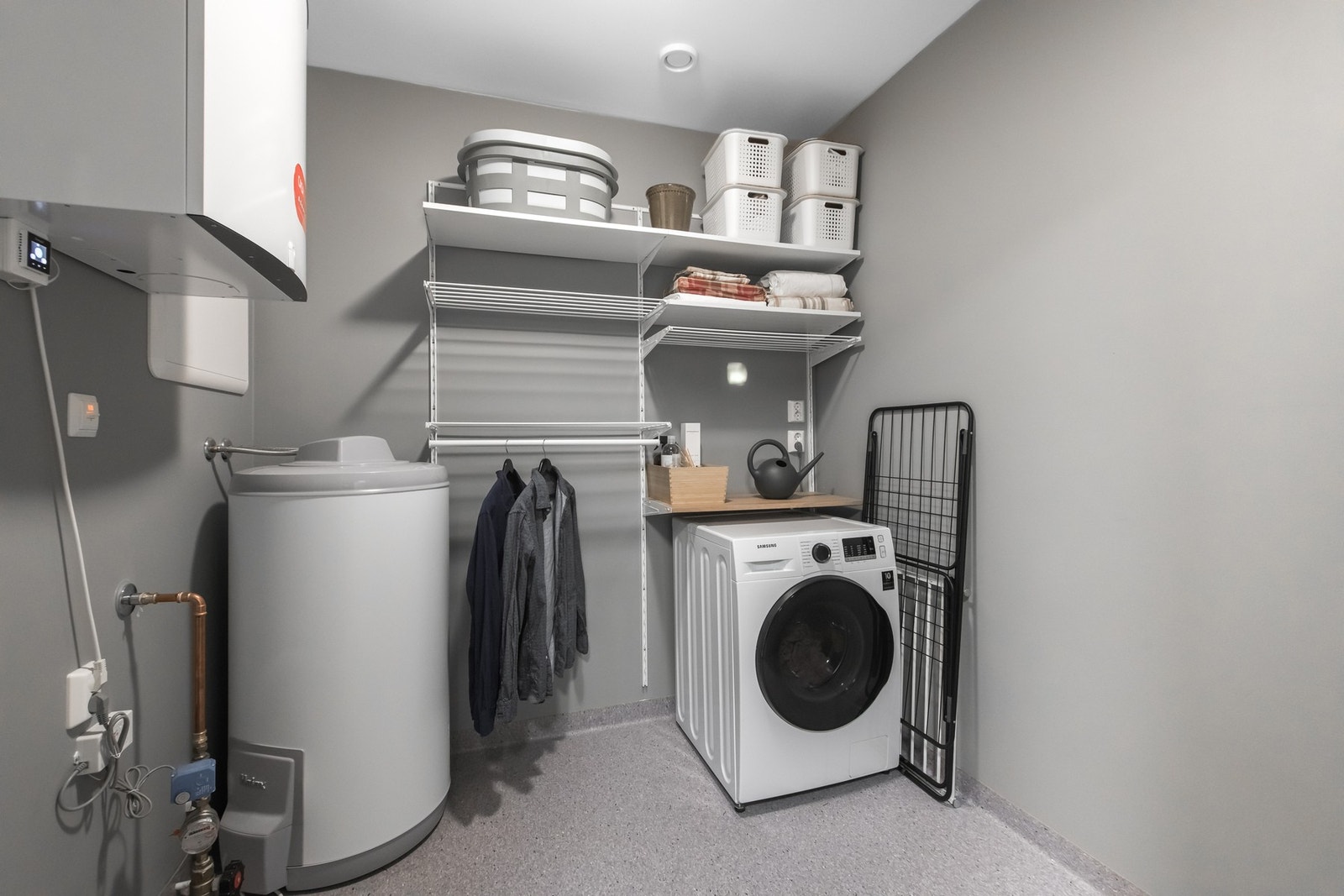 Praktisk med eget vaskerom. Galleribilde