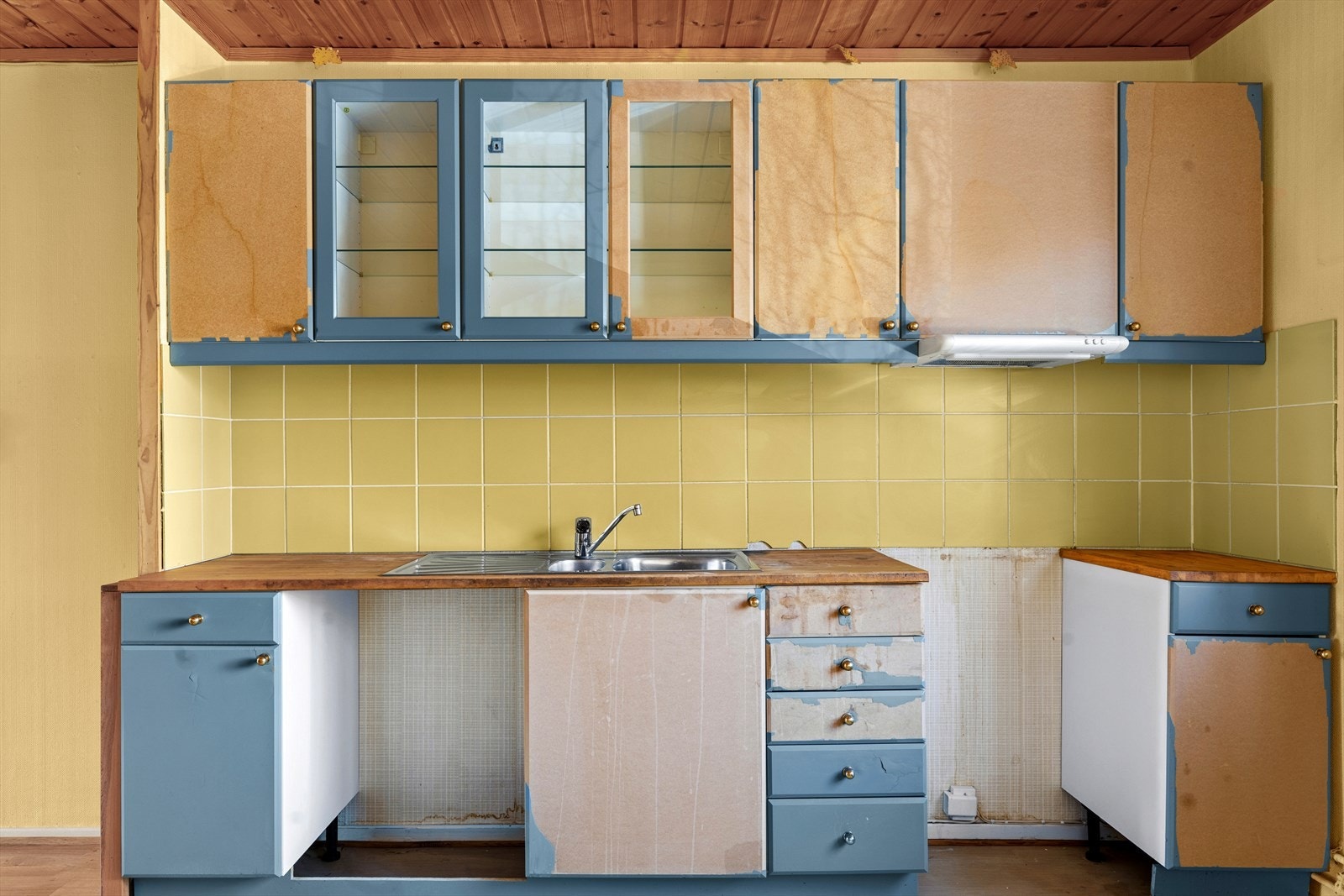 Her er det stort potensiale og mulighet til å skape drømmekjøkkenet. Galleribilde