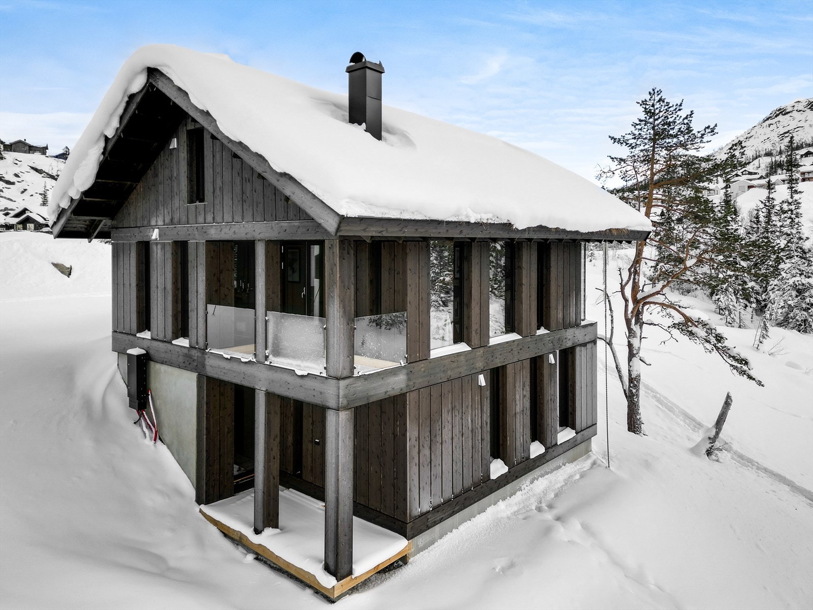 Gaustatoppen Sjå hytte 14 ved Christopher Lejonberg hos Aktiv Asker Galleribilde