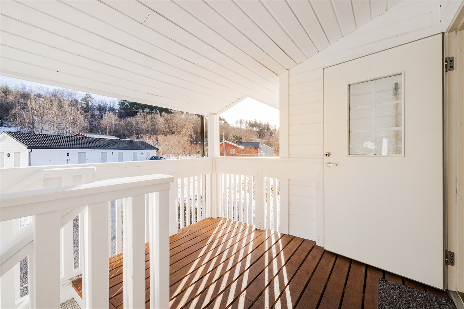 Overbygget inngangsparti. Galleribilde
