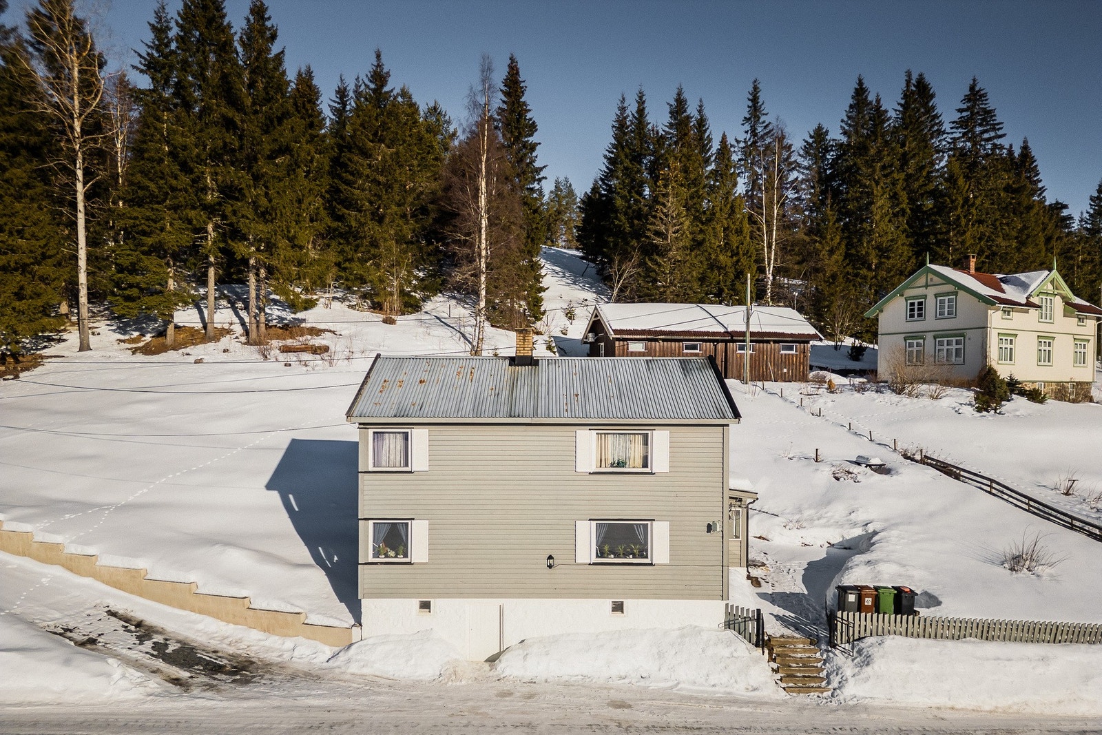 Området består i stor grad av fritidsboliger. Galleribilde