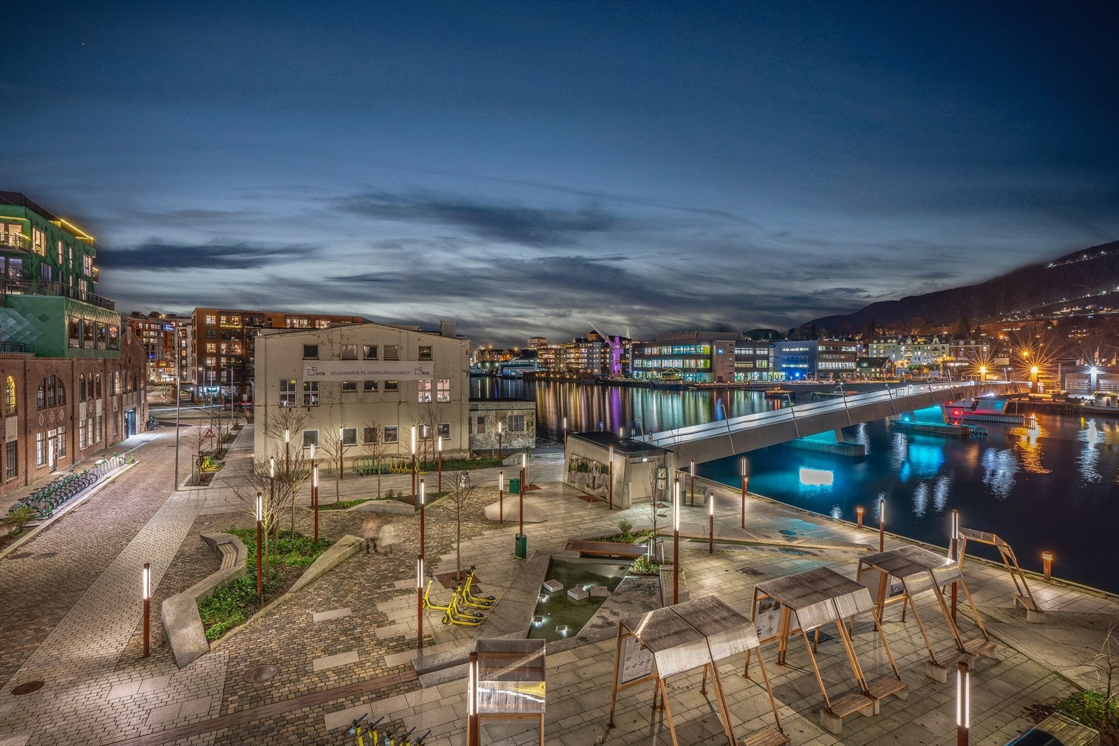 - Damsgård er under stor utvikling, og har vokst frem som et svært attraktivt område med et stadig økende service- og fasilitetstilbud Galleribilde