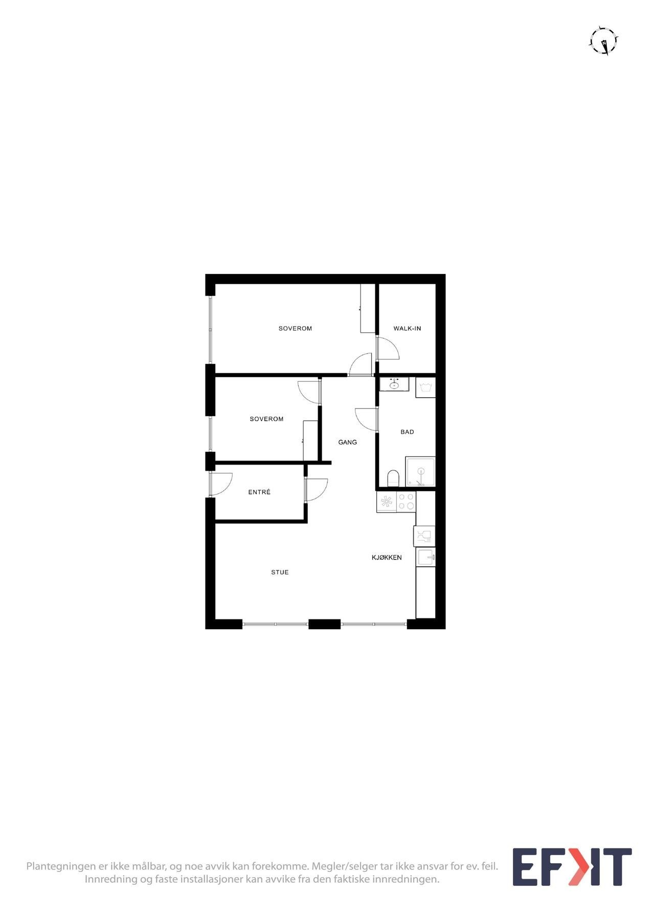 Utleieleilighet syd Galleribilde