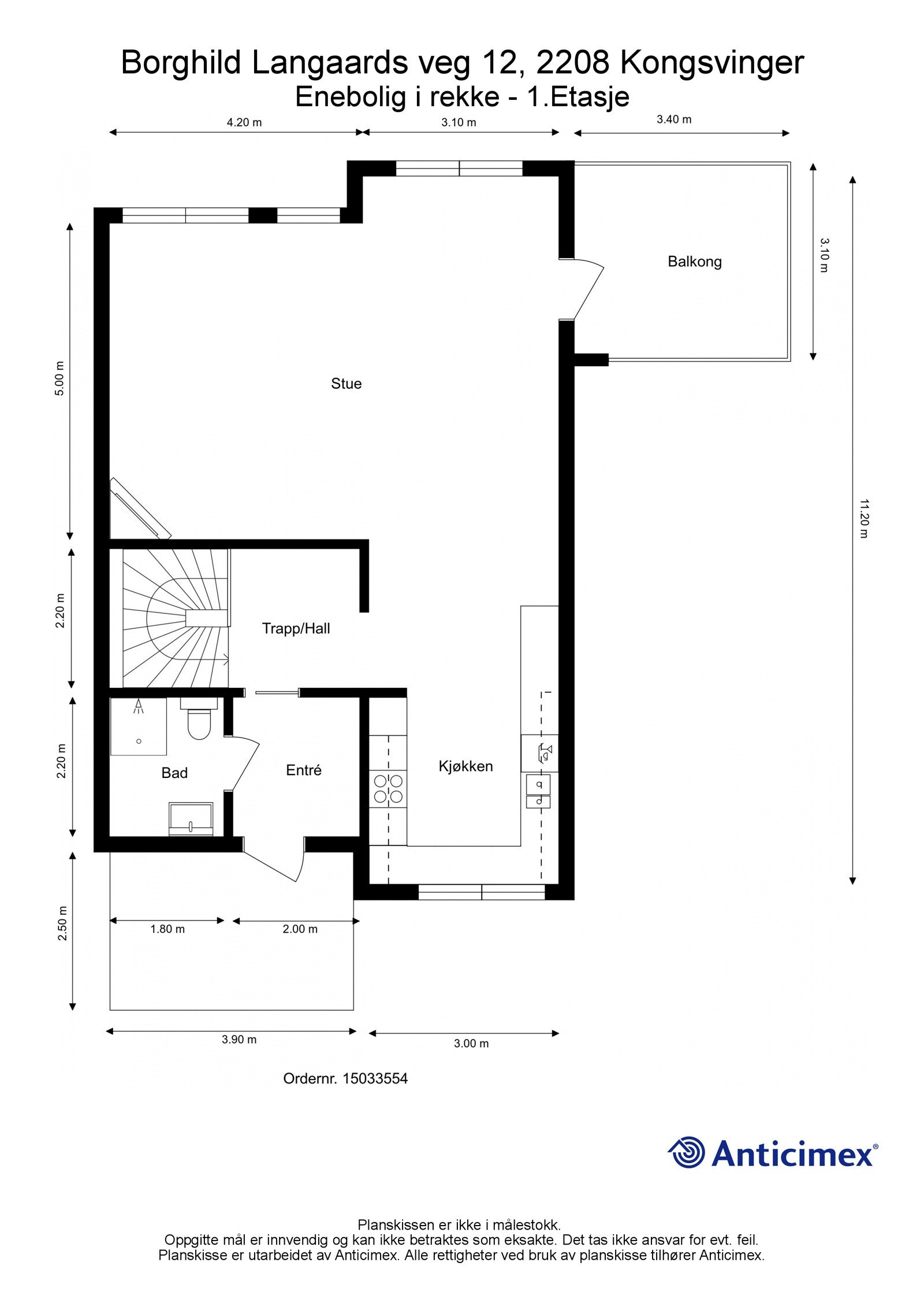 Plantegning - 1. Etasje Galleribilde