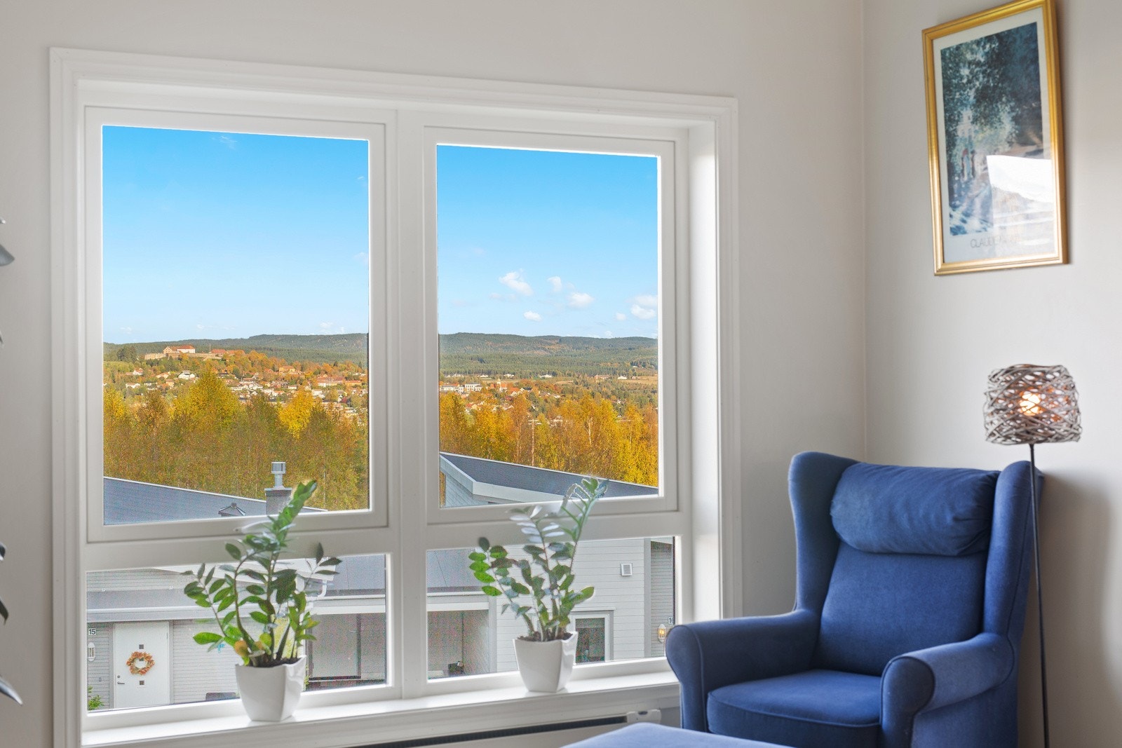 Her kan du nyte den fine utsikten fra vinduet! Galleribilde