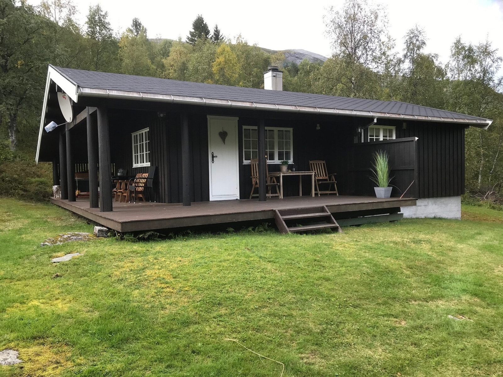 Flott terrassen på ca. 45 m² ned høy bruksverdi! Galleribilde