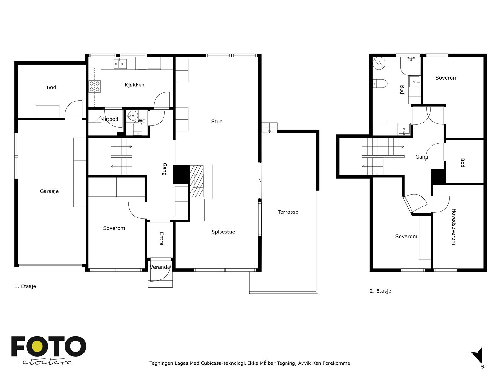 Full oversikt over etasjene Galleribilde