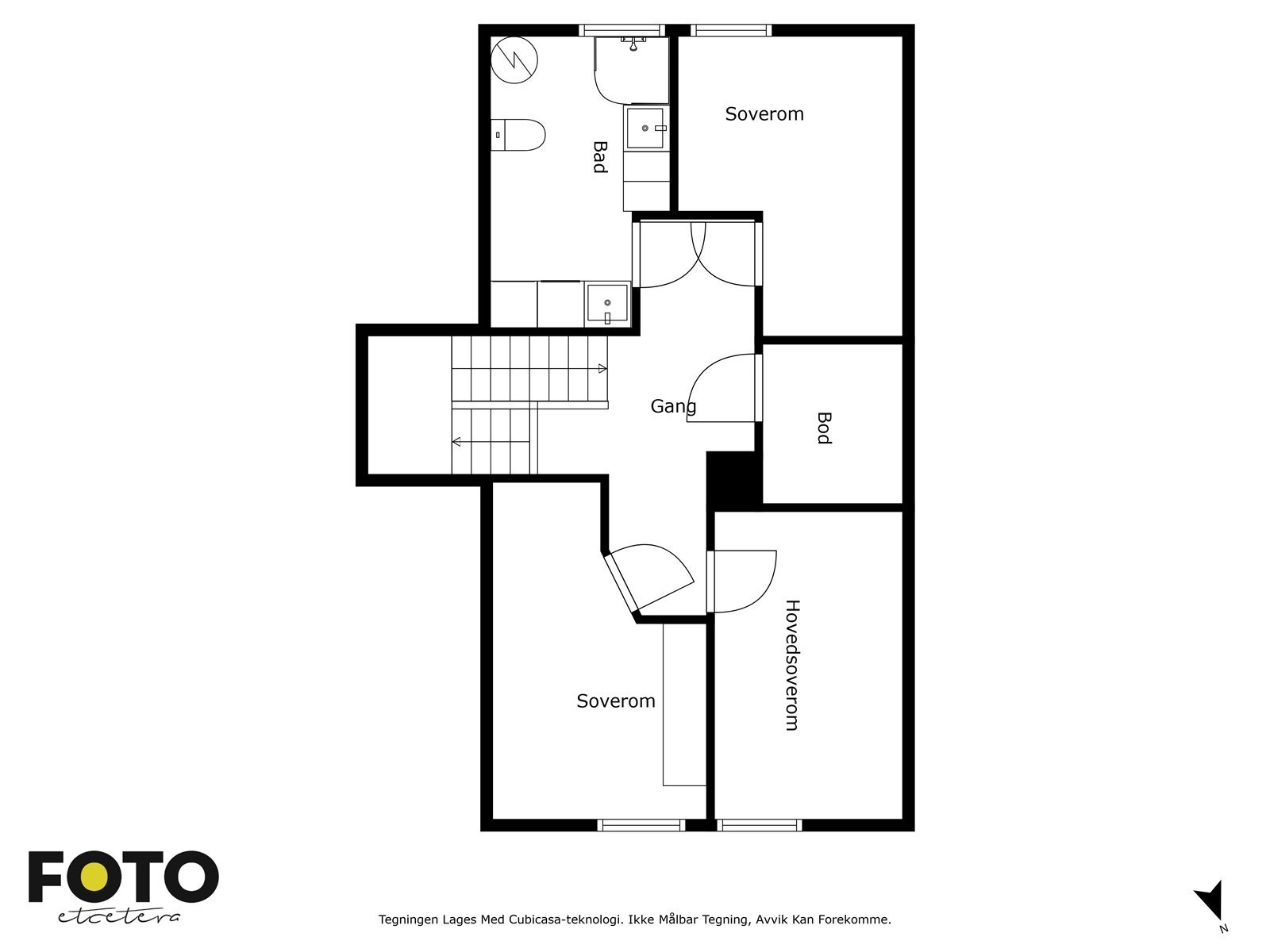 Plantegning 2 etasje Galleribilde