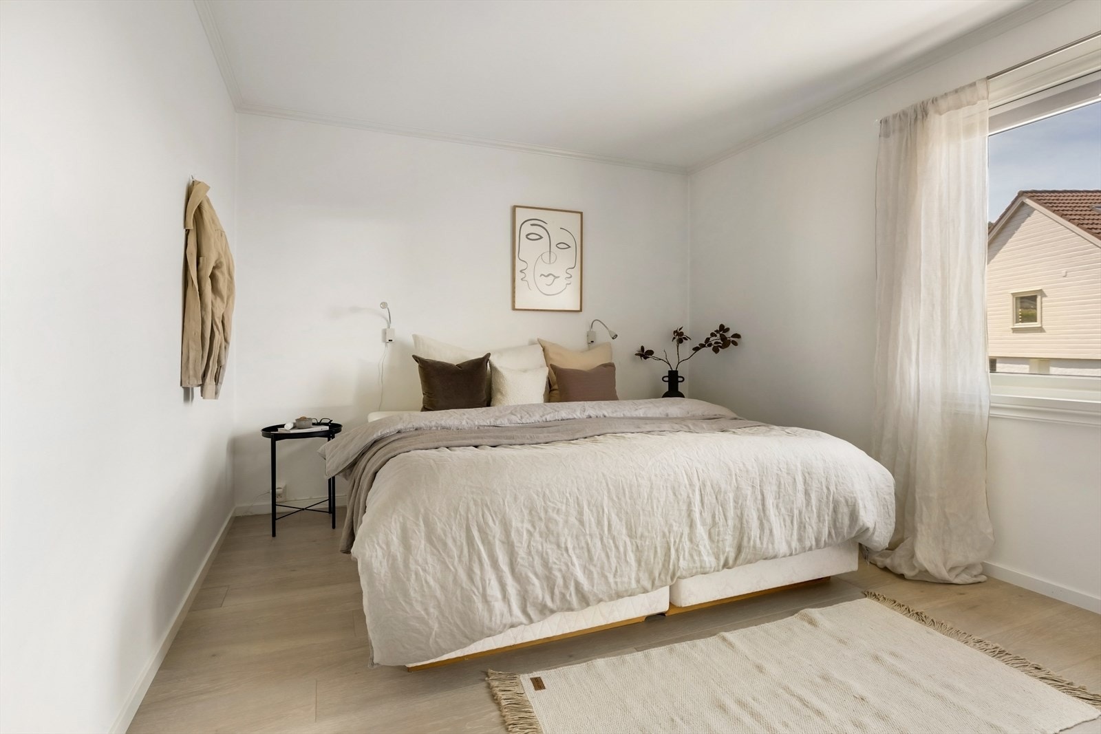 Hovedsoverommet er på 12,9 m². Galleribilde
