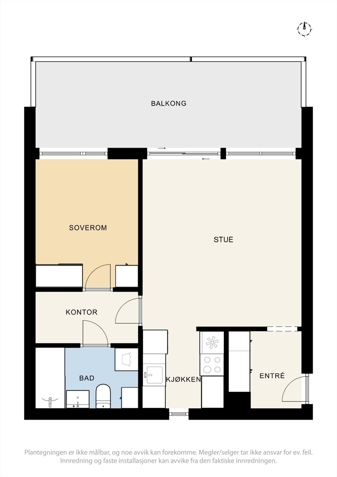 Plantegning. Galleribilde