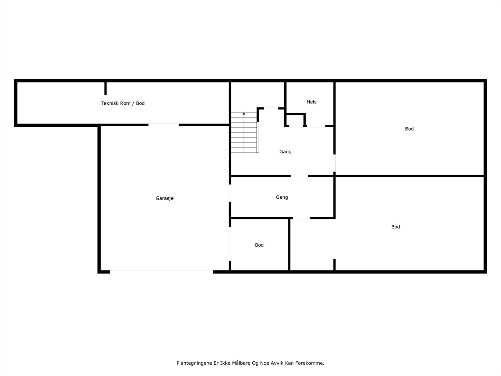 Plantegning: kjeller Galleribilde