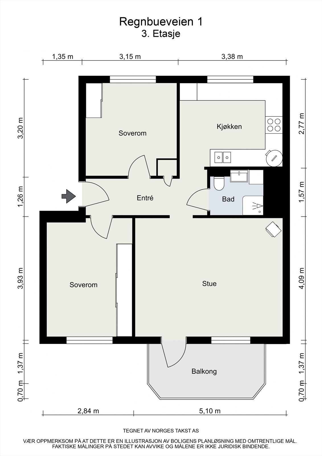 Plantegning Galleribilde