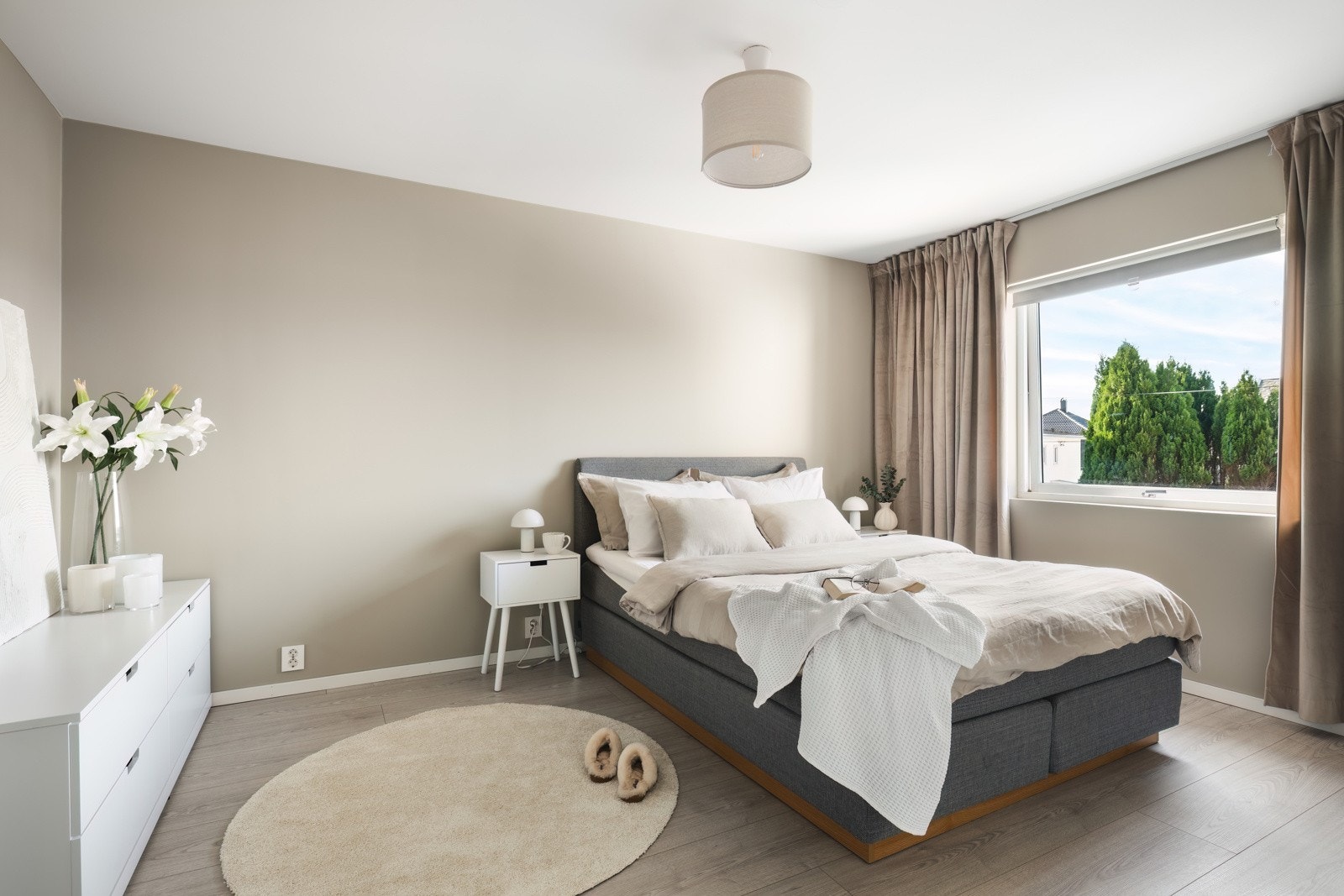 Supert hovedsoverom Galleribilde