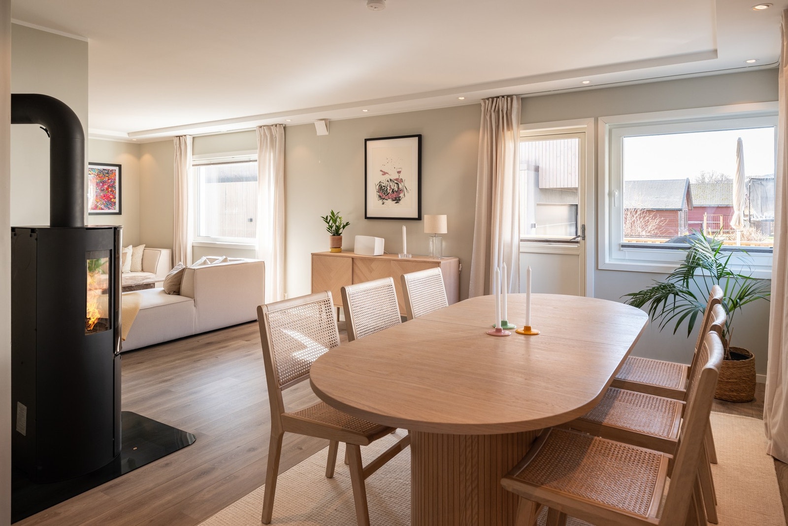 Hovedplanet består blant annet av et romslig stuerom på hele 31 kvadratmeter. Galleribilde