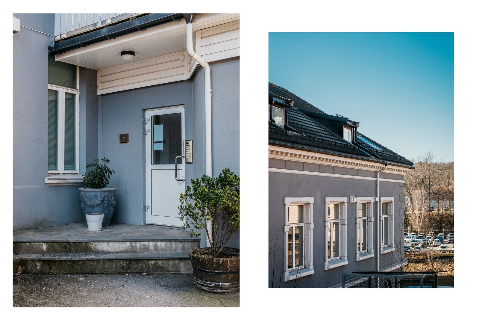 Koselig inngangsparti Galleribilde