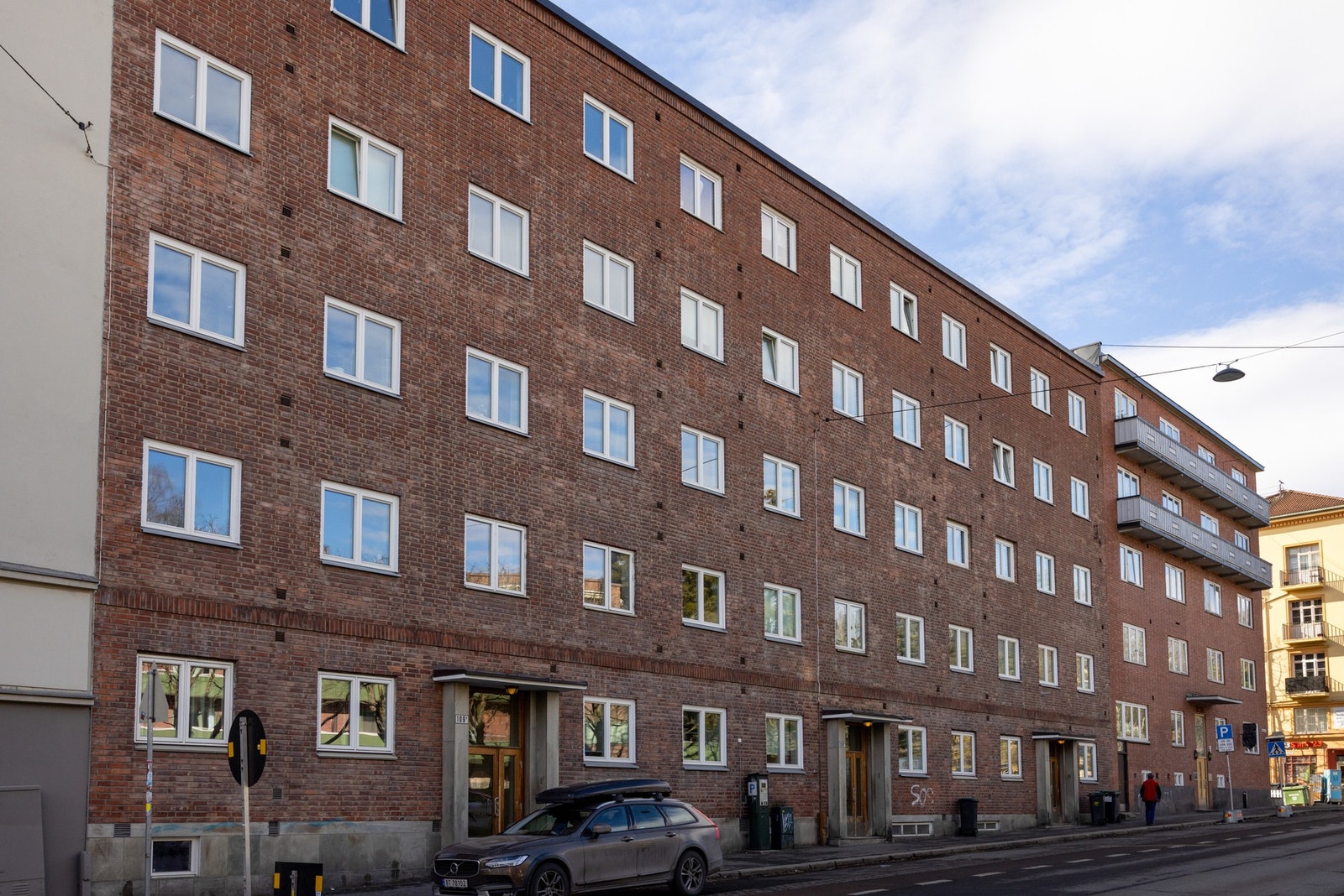 Fasade. Sentral og attraktiv beliggenhet. Galleribilde