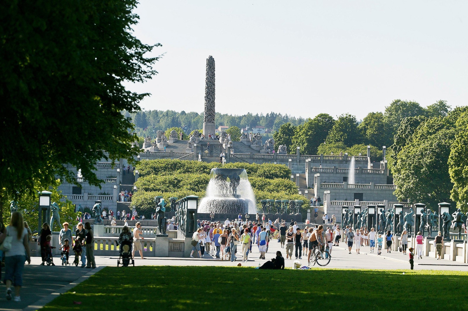 Kort vei til Frognerparken. Galleribilde