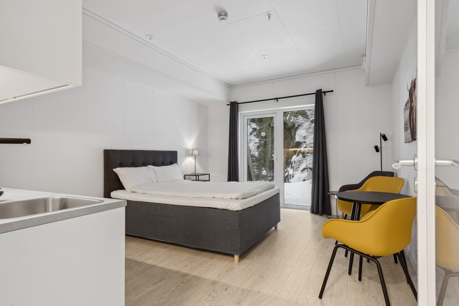 En moderne studioleilighet Galleribilde