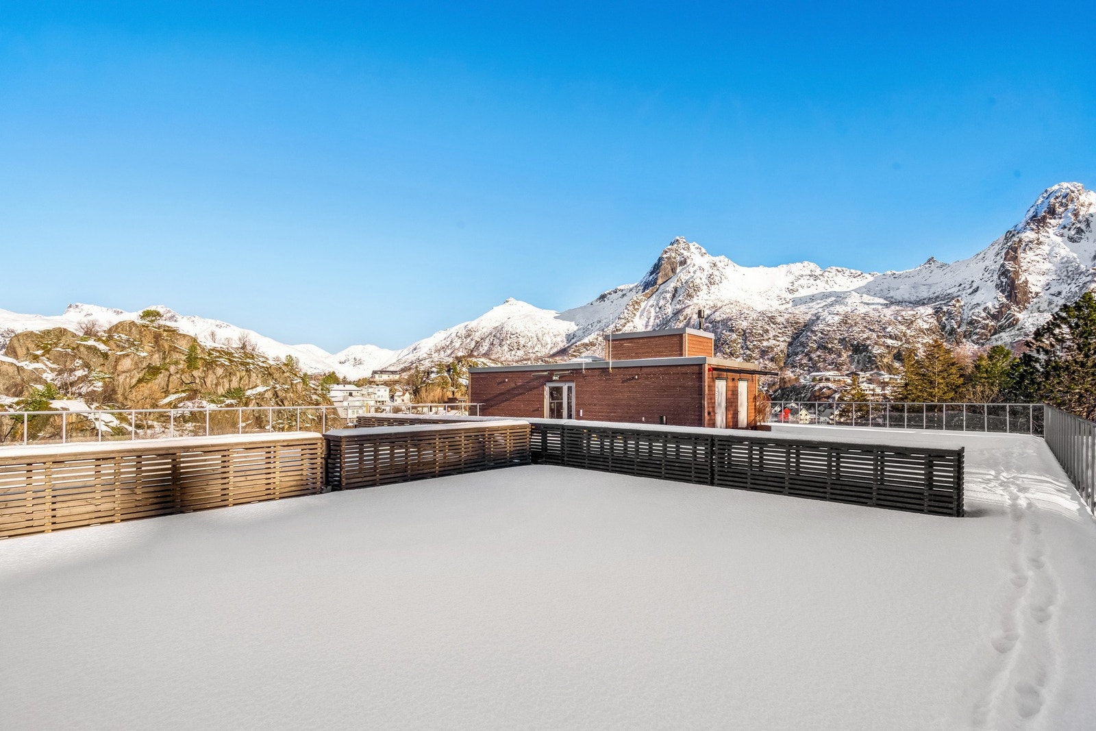 Felles takterrasse Galleribilde