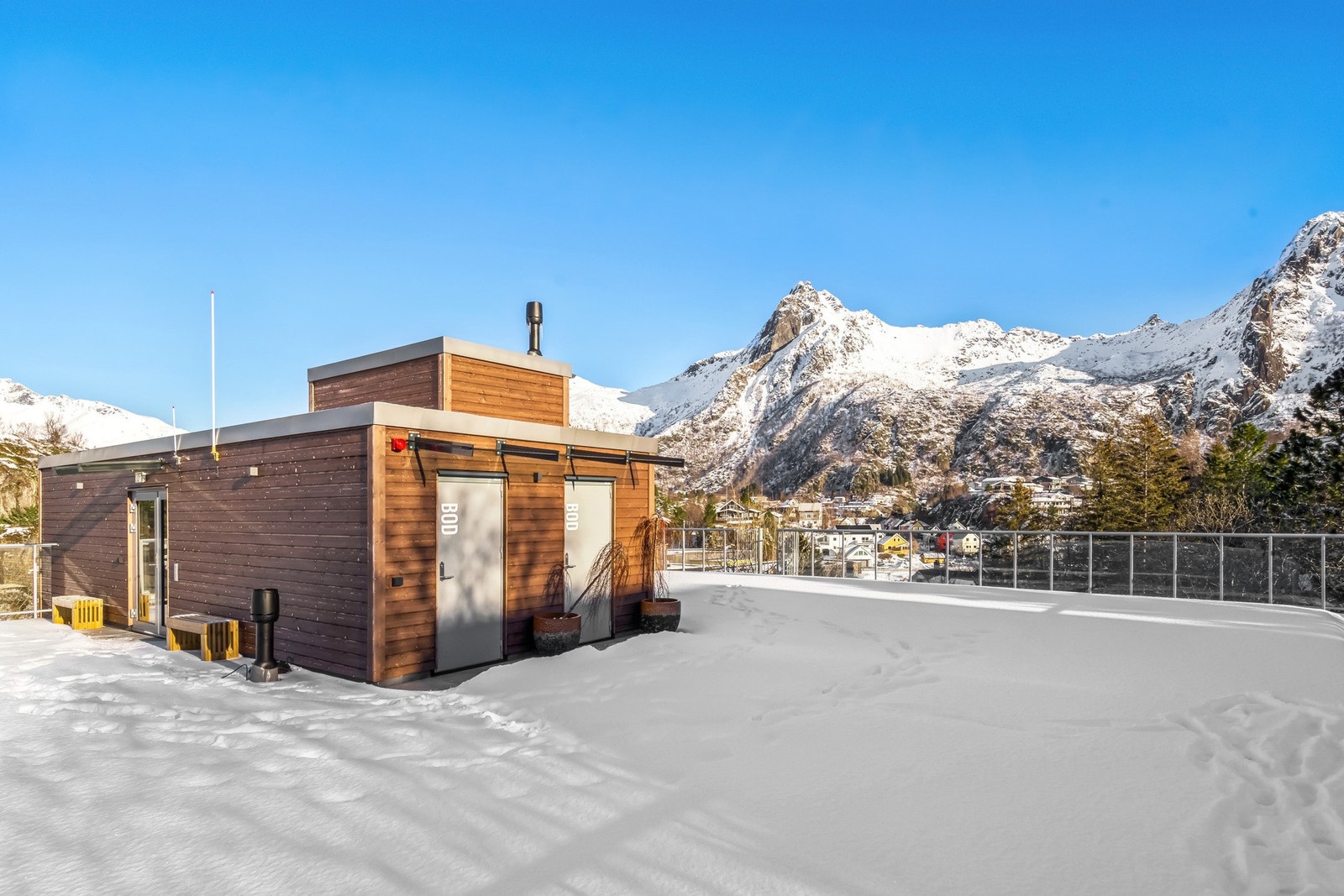 Felles takterasse Galleribilde