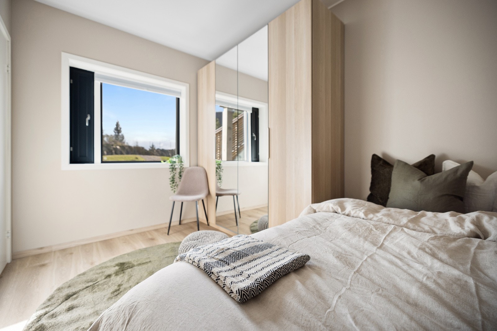 Dette soverommet er på ca 9kvm Galleribilde