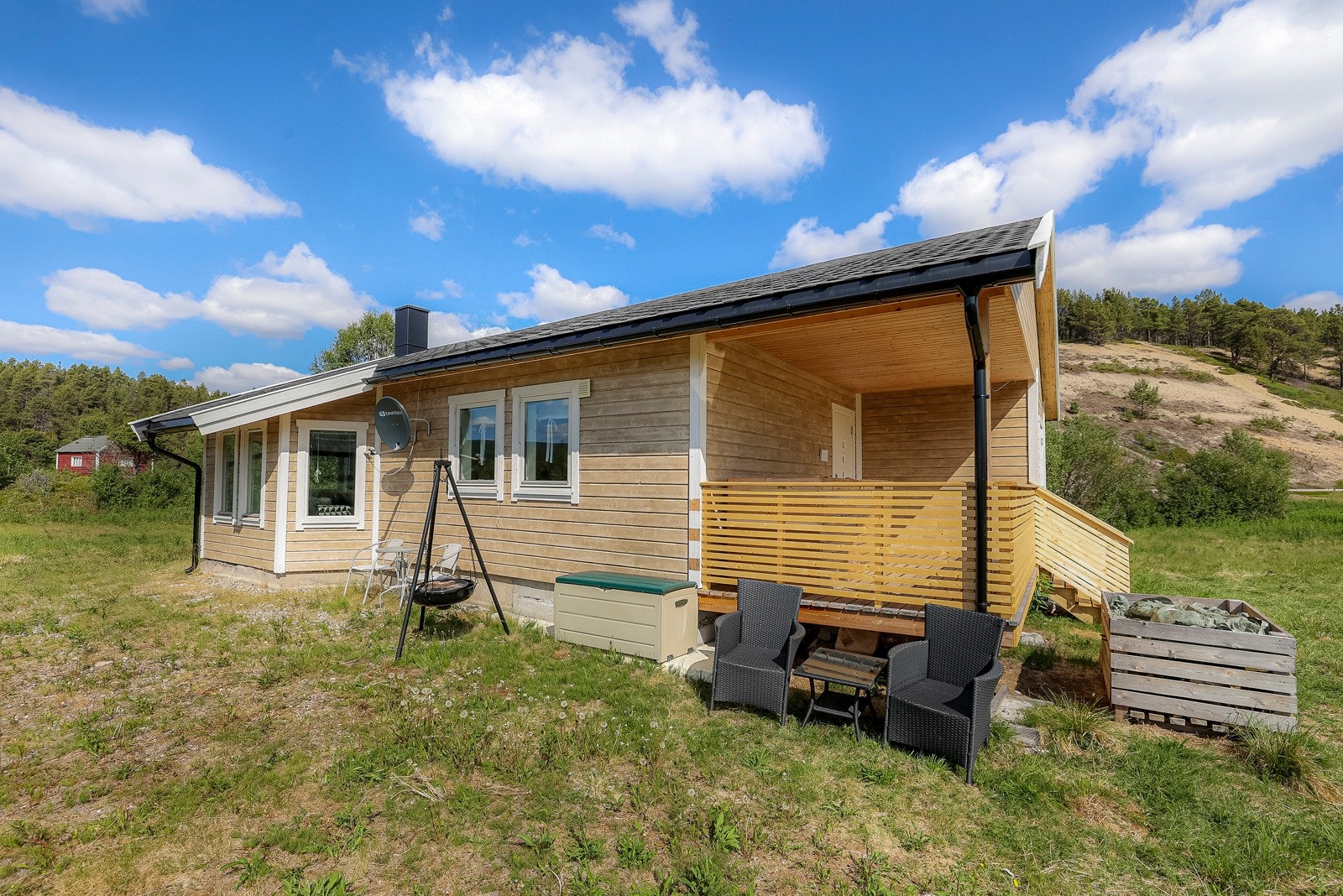 Trivelig hytte i vakre omgivelser Galleribilde