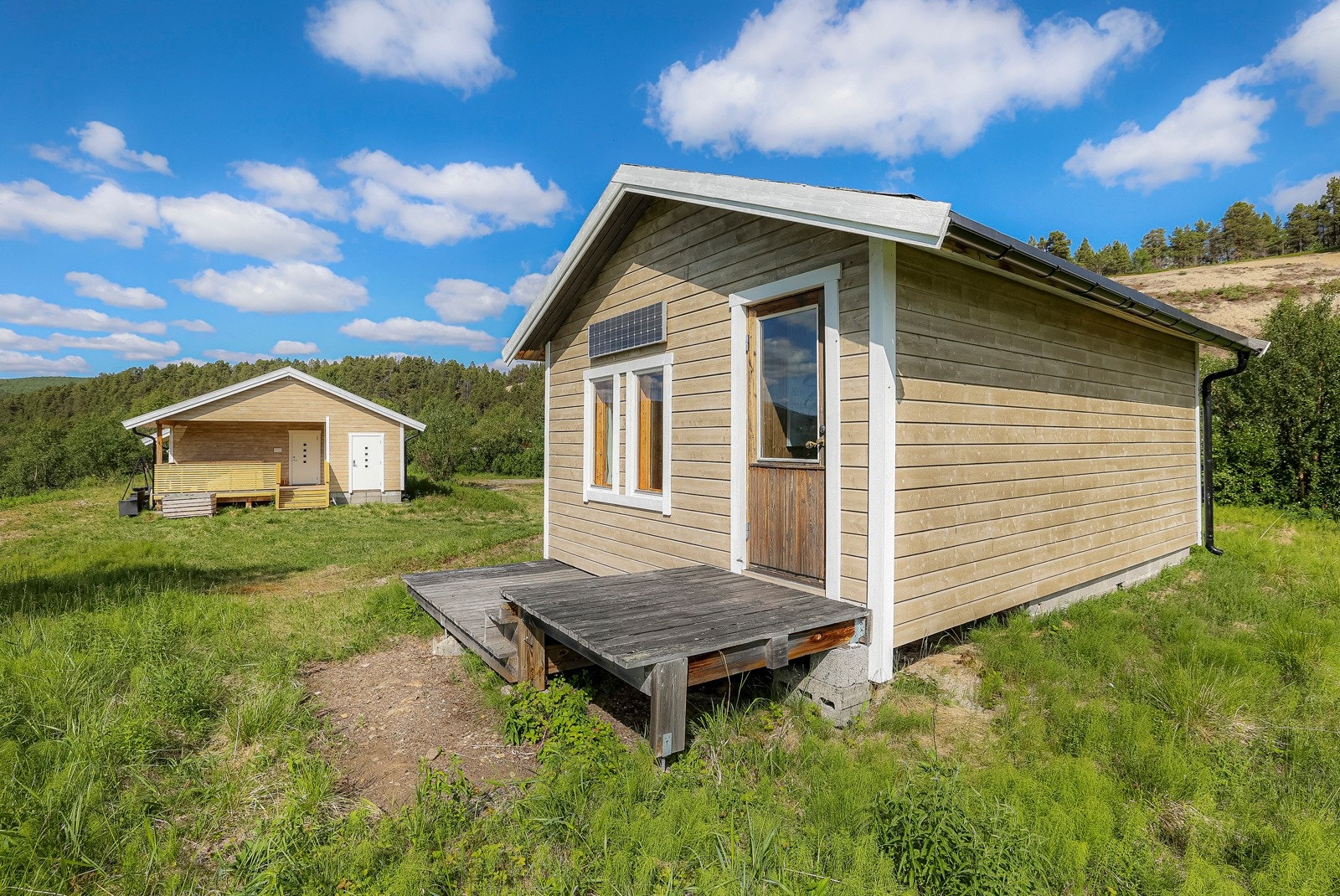 Hytten har også et anneks Galleribilde