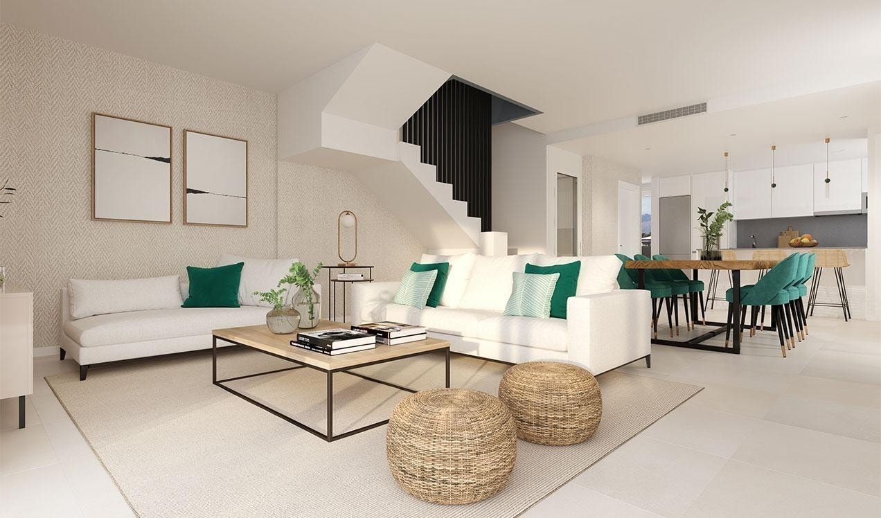 Moderne skandinavisk stil preger boligen. Galleribilde