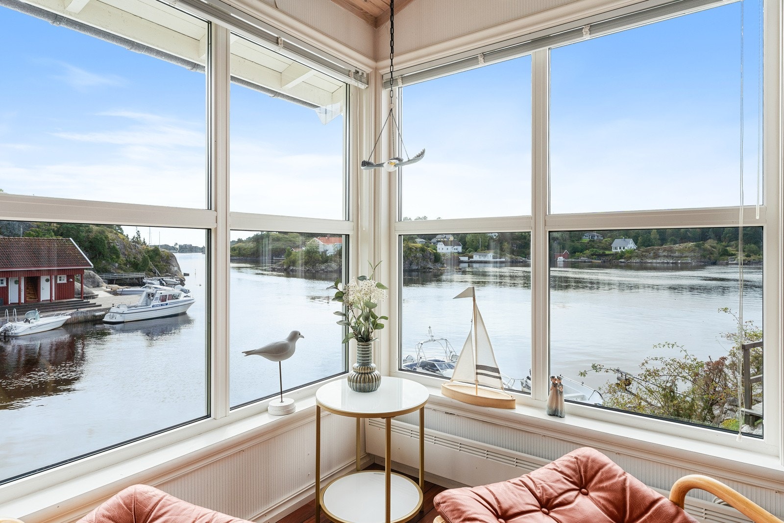 Panoramautsikt mot Havsundet. Galleribilde