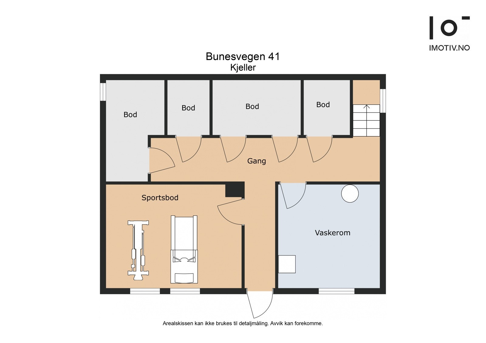 - Plantegning kjeller - Galleribilde