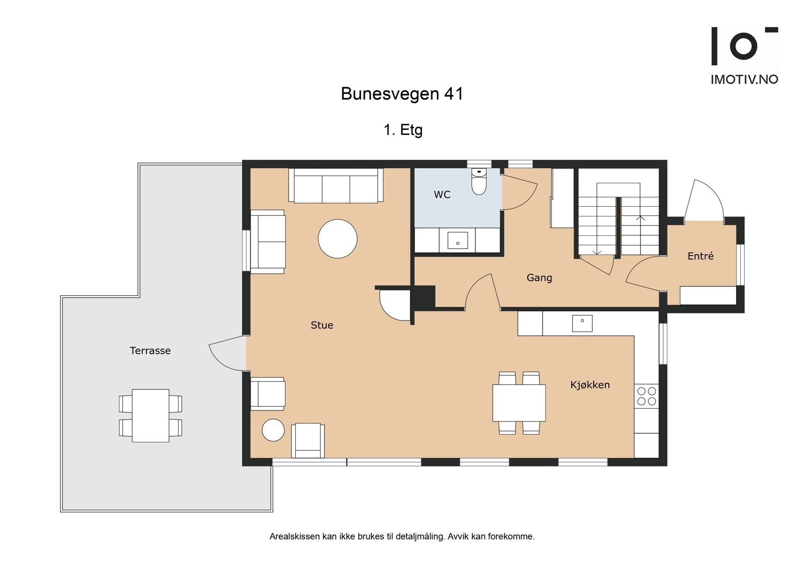 - Plantegning 1. etasje - Galleribilde